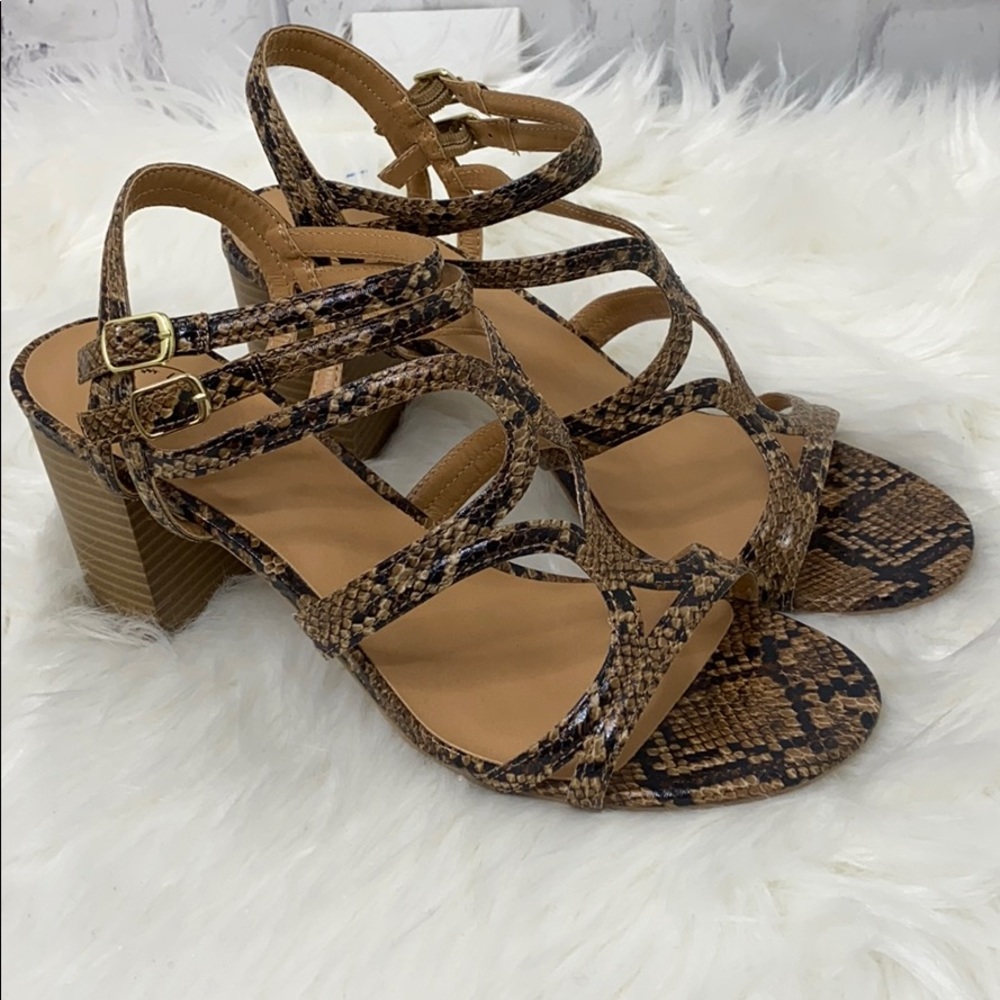 Dolce by Mojo Moxy Animal Print Sandals